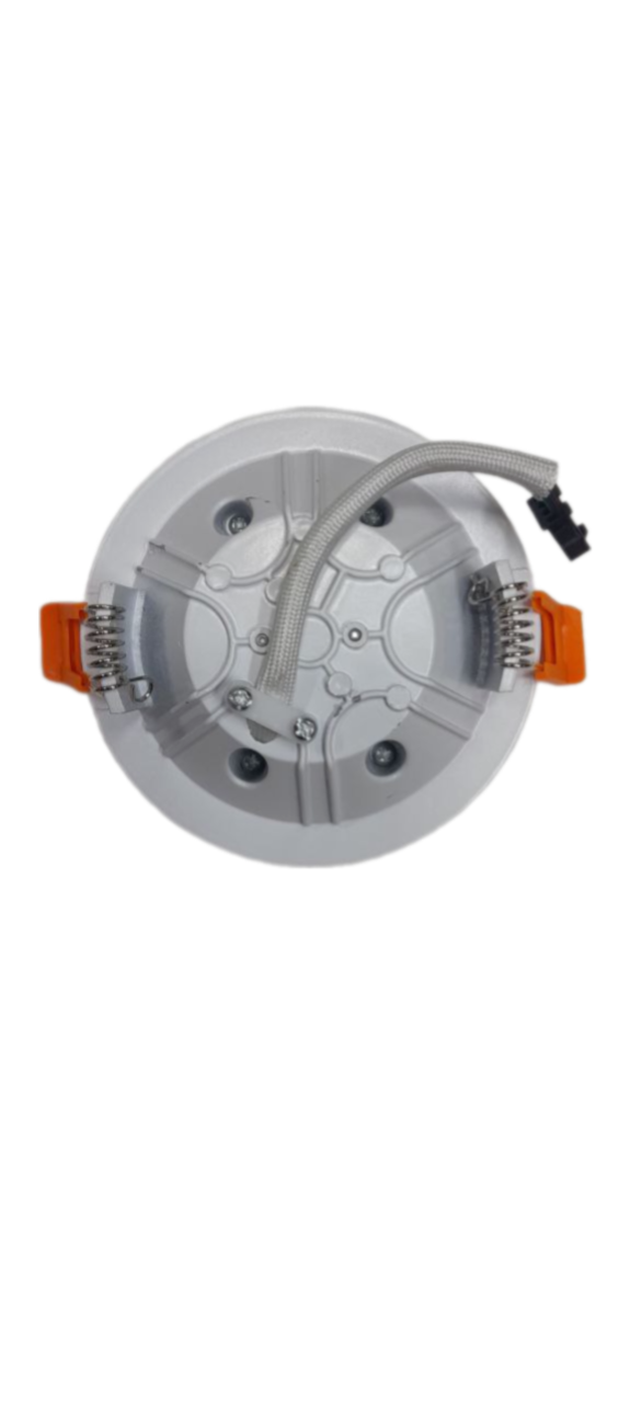 Лампа Белая Круглая с ЭПРА в комплекте 3W 85-265 V Диаметр 104 мм, толщина 42 мм . Холодный свет. 